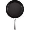 imageKitchenAid Hard Anodized Induction Nonstick Cookware Saute PanJumbo Cooker with Lid and Helper Handle Dishwasher Safe 5 Quart Non Stick Sauteuse with Stainless Steel Handles  Matte BlackSkillet with Lid 1225