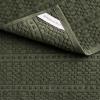 image:imageKitchenAid Evergreen Design Series Heavyweight Textured Oversized Kitchen Towels 3Pack Set Absorbent 100 Cotton DualPurpose Deep Forest Green 18x28