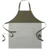 image:imageKitchenAid Evergreen Design Series Herringbone Apron 100 Cotton Adjustable Straps Deep Forest Green 32x28