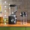 image:imageKitchenAid Pure Power Blender with 2 Personal Blending Jars 1700 Watt Peak Power KSB2078 Black MatteBlack Matte