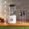 image:imageKitchenAid Pure Power Blender with 2 Personal Blending Jars 1700 Watt Peak Power KSB2078 Black MattePorcelain White