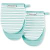 image:imageKITCHENAID Albany Mini Oven Mitt 2Pack Set Mineral Water 55x8Mineral Water Aqua