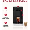 image:imageKitchenAid Fully Automatic Espresso Machine KF2 with 6 Hot and Iced Coffee Options  BuiltIn Grinder  Steam Wand Black Matte KES8452