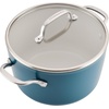 image:imageKitchenAid Hard Anodized Ceramic Nonstick Pots and Pans Set with Saucepans Frying Pans Stockpot and Lids 10 Piece Non Stick Cookware Set with Stainless Steel Handles  Porcelain WhiteAgave