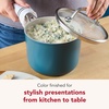 image:imageKitchenAid Hard Anodized Ceramic Nonstick Pots and Pans Set with Saucepans Frying Pans Stockpot and Lids 10 Piece Non Stick Cookware Set with Stainless Steel Handles  Porcelain WhiteAgave