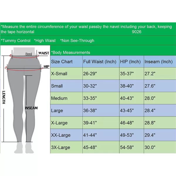 NELEUS High Waist Running Workout Leggings for Yoga with Pockets