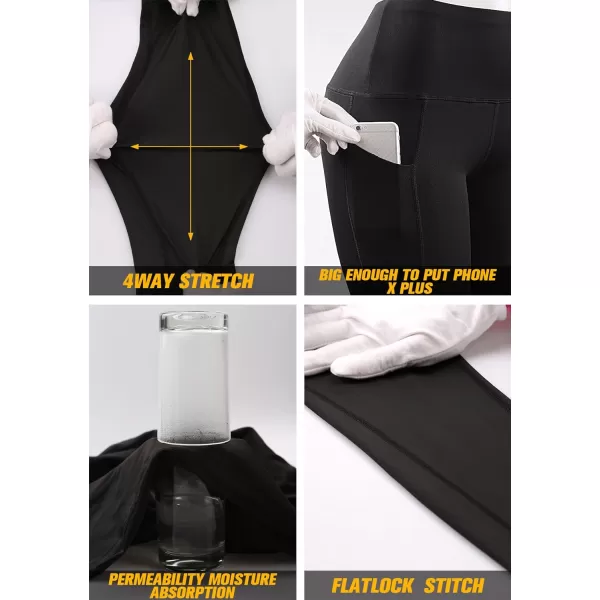 NELEUS High Waist Running Workout Leggings for Yoga with Pockets