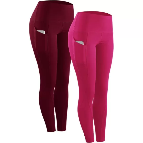 NELEUS High Waist Running Workout Leggings for Yoga with Pockets
