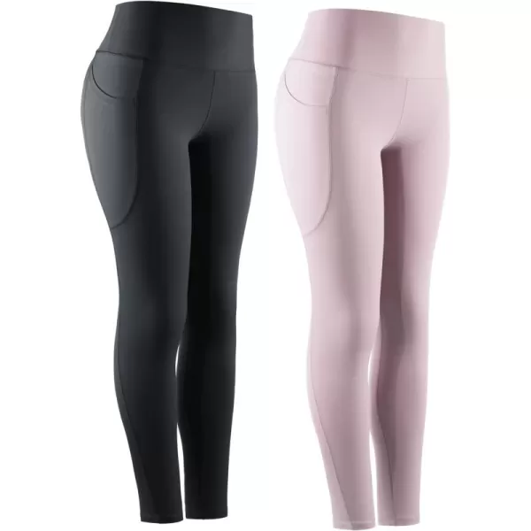 NELEUS High Waist Running Workout Leggings for Yoga with Pockets