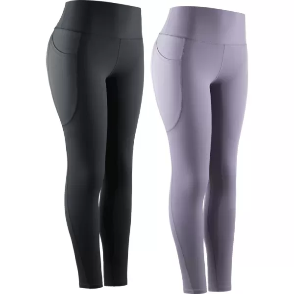 NELEUS High Waist Running Workout Leggings for Yoga with Pockets