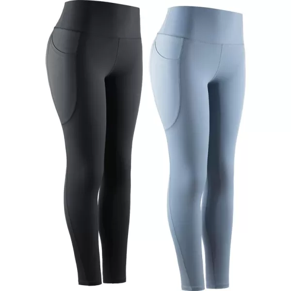 NELEUS High Waist Running Workout Leggings for Yoga with Pockets