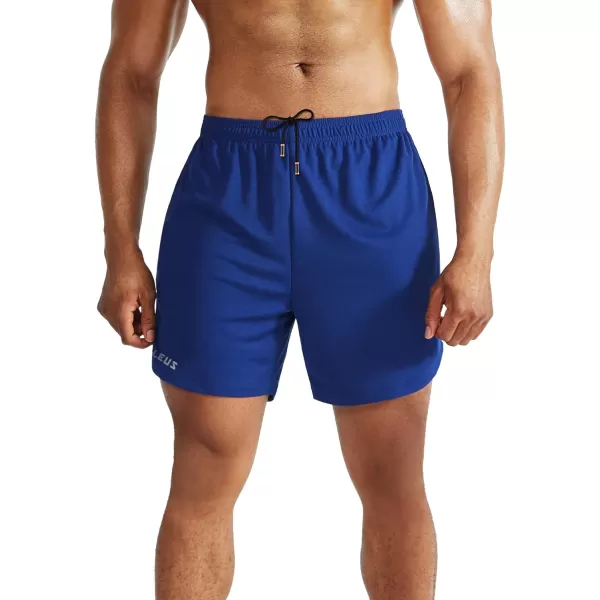 NELEUS Men's 2 in 1 Running Shorts with Liner,Dry Fit Workout Shorts with Pockets