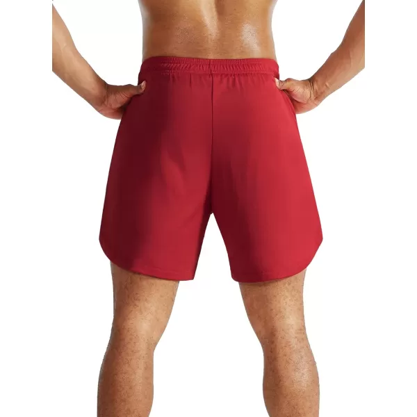 NELEUS Men's 2 in 1 Running Shorts with Liner,Dry Fit Workout Shorts with Pockets