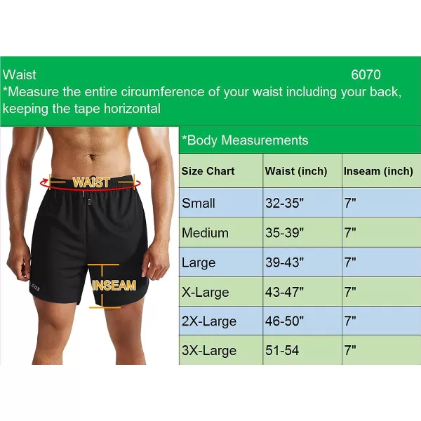 NELEUS Men's 2 in 1 Running Shorts with Liner,Dry Fit Workout Shorts with Pockets