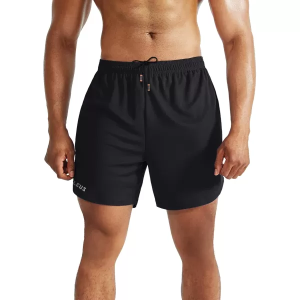 NELEUS Men's 2 in 1 Running Shorts with Liner,Dry Fit Workout Shorts with Pockets