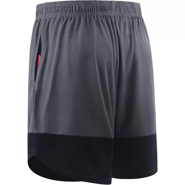 NELEUS Men's 2 in 1 Running Shorts with Liner,Dry Fit Workout Shorts with Pockets