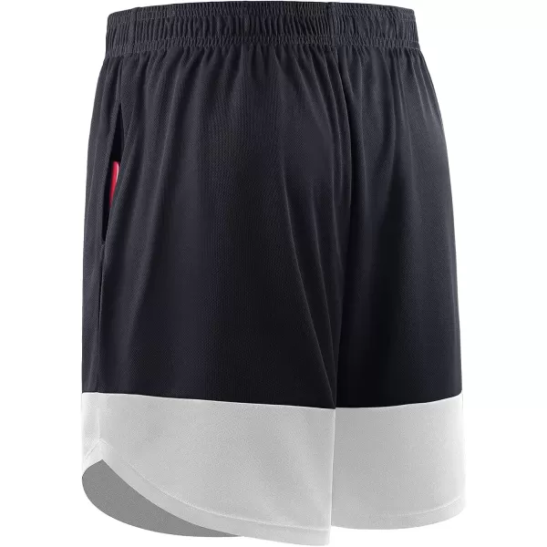 NELEUS Men's 2 in 1 Running Shorts with Liner,Dry Fit Workout Shorts with Pockets
