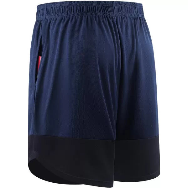NELEUS Men's 2 in 1 Running Shorts with Liner,Dry Fit Workout Shorts with Pockets