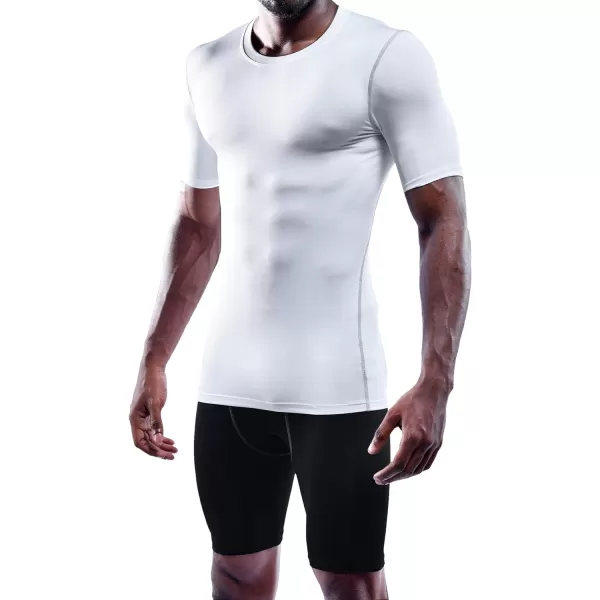 NELEUS Men's 3 Pack Athletic Compression Base Layer Workout Shirt