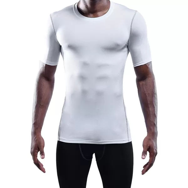 NELEUS Men's 3 Pack Athletic Compression Base Layer Workout Shirt