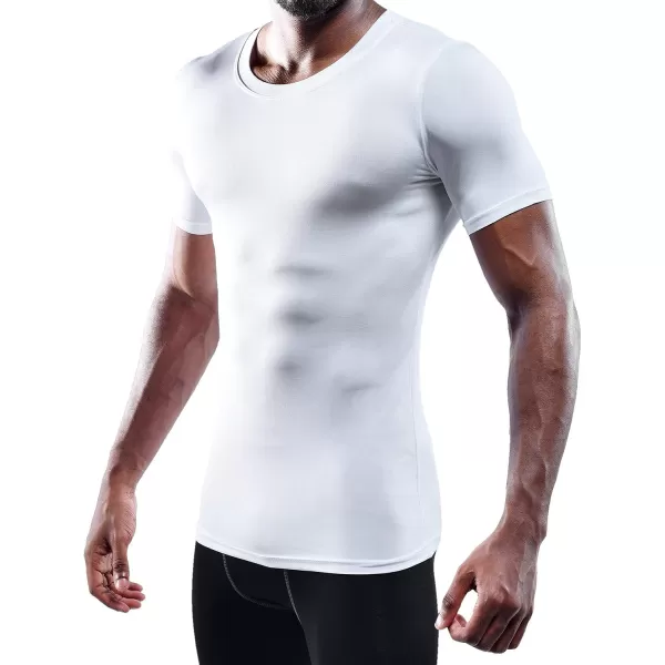 NELEUS Men's 3 Pack Athletic Compression Base Layer Workout Shirt