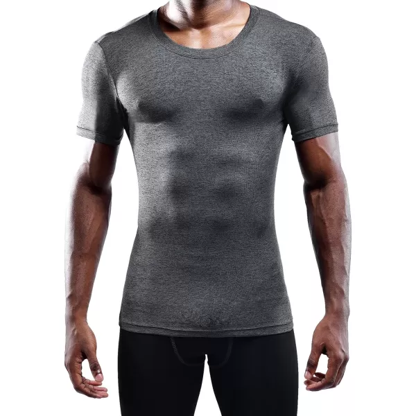 NELEUS Men's 3 Pack Athletic Compression Base Layer Workout Shirt