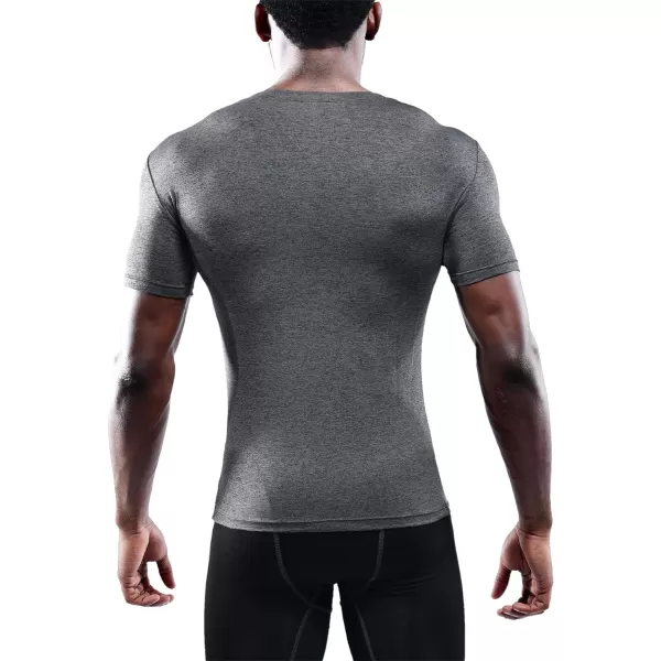 NELEUS Men's 3 Pack Athletic Compression Base Layer Workout Shirt