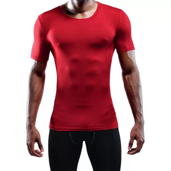 NELEUS Men's 3 Pack Athletic Compression Base Layer Workout Shirt