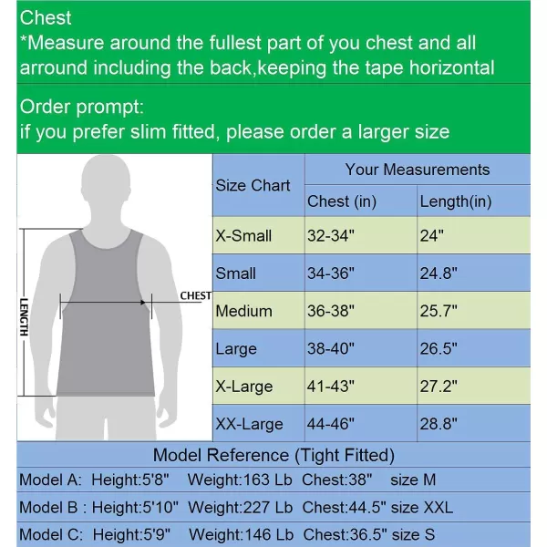 NELEUS Men's 3 Pack Athletic Compression Under Base Layer Sport Tank Top