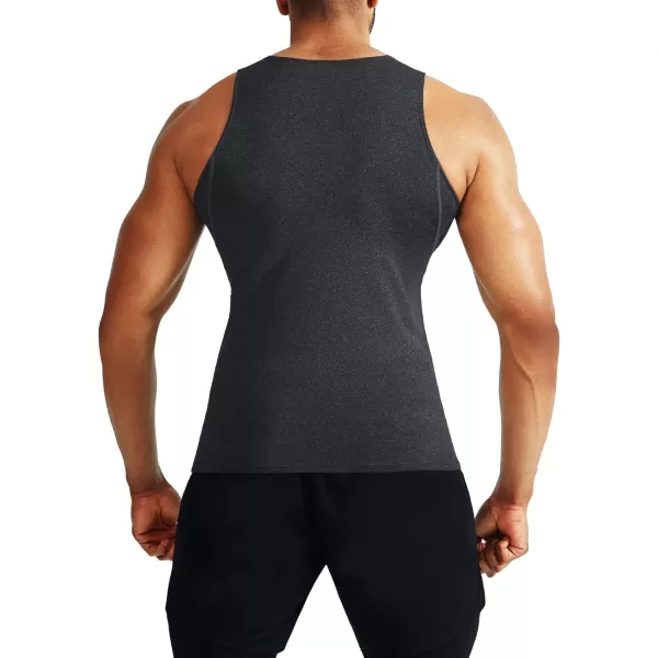 NELEUS Men's 3 Pack Dry Fit Compression Tank Top,3 Pack)