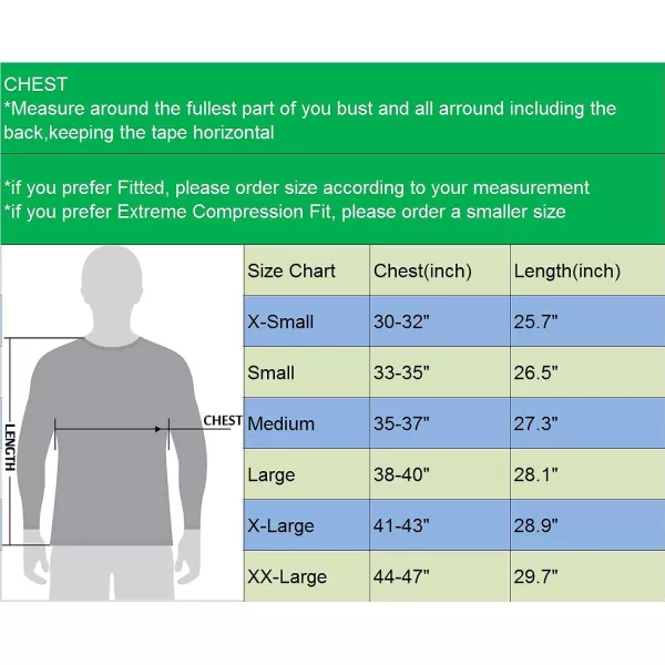 NELEUS Men's 3 Pack Dry Fit Long Sleeve Compression Shirts Workout Running Shirts