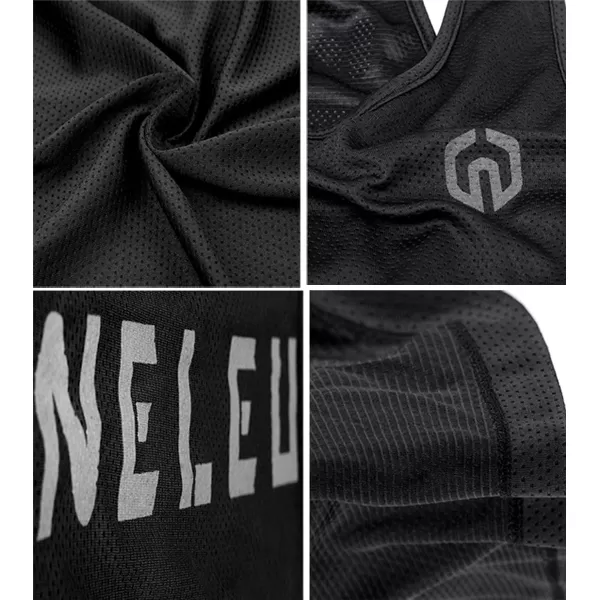 NELEUS Men's 3 Pack Dry Fit Y-Back Muscle Tank Top
