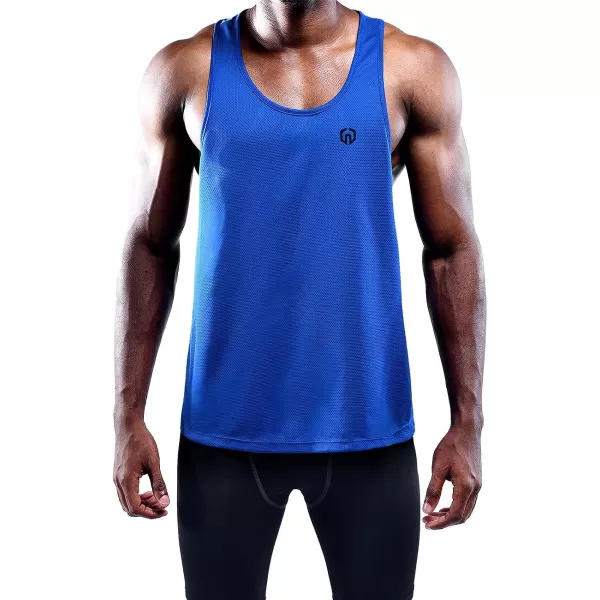 NELEUS Men's 3 Pack Dry Fit Y-Back Muscle Tank Top