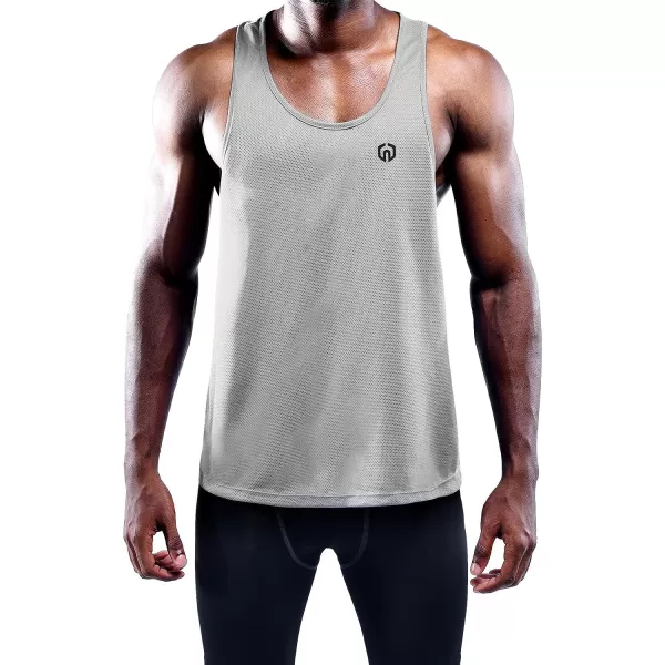NELEUS Men's 3 Pack Dry Fit Y-Back Muscle Tank Top