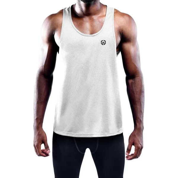 NELEUS Men's 3 Pack Dry Fit Y-Back Muscle Tank Top
