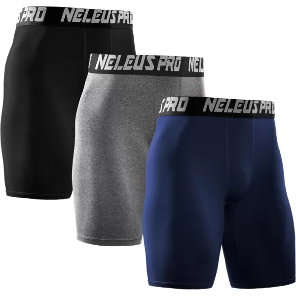 6028# 3 Pack: Black,grey,navy Blue
