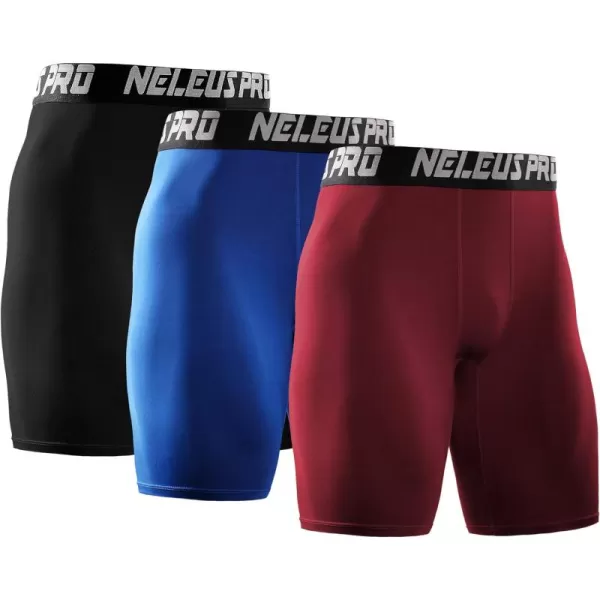 6028# Black/Blue/Red,3 Pack