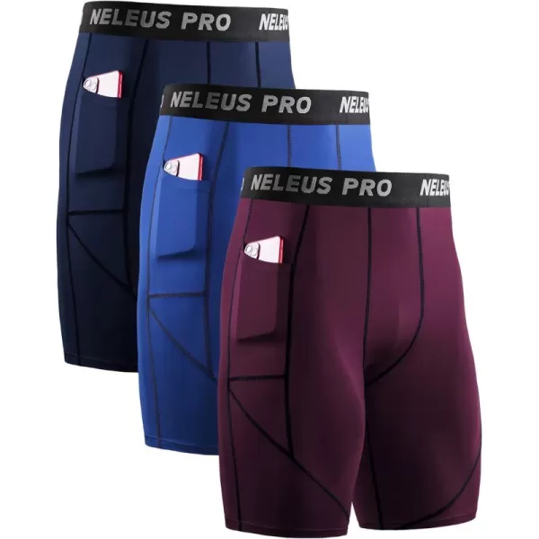 6082# Red/Navy/Blue,3 Pack