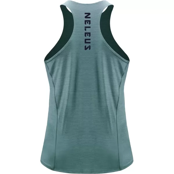 NELEUS Men's 3 Pack Running Tank Top Dry Fit Y-Back Athletic Workout Tank Tops