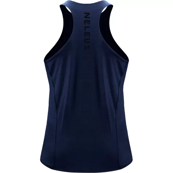 NELEUS Men's 3 Pack Running Tank Top Dry Fit Y-Back Athletic Workout Tank Tops