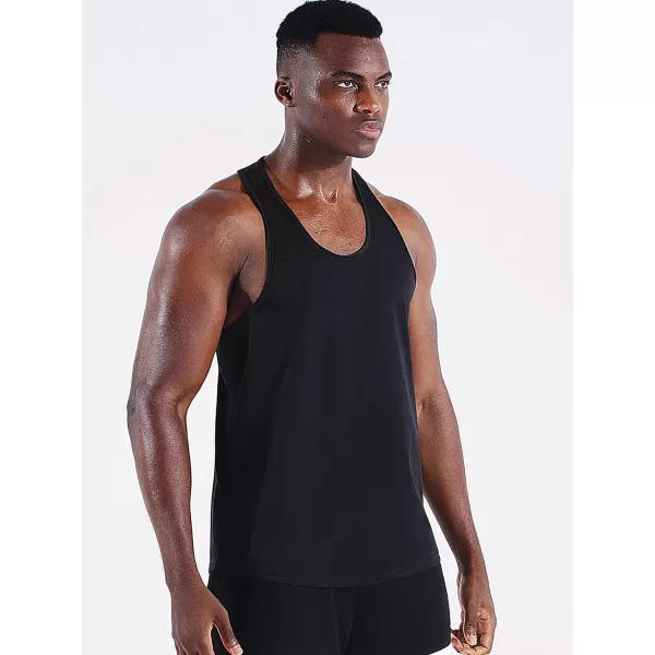 NELEUS Men's 3 Pack Running Tank Top Dry Fit Y-Back Athletic Workout Tank Tops