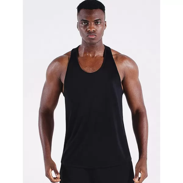 NELEUS Men's 3 Pack Running Tank Top Dry Fit Y-Back Athletic Workout Tank Tops