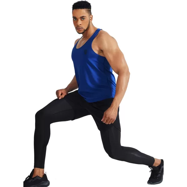 NELEUS Men's 3 Pack Workout Running Tank Top Sleeveless Gym Athletic Shirts