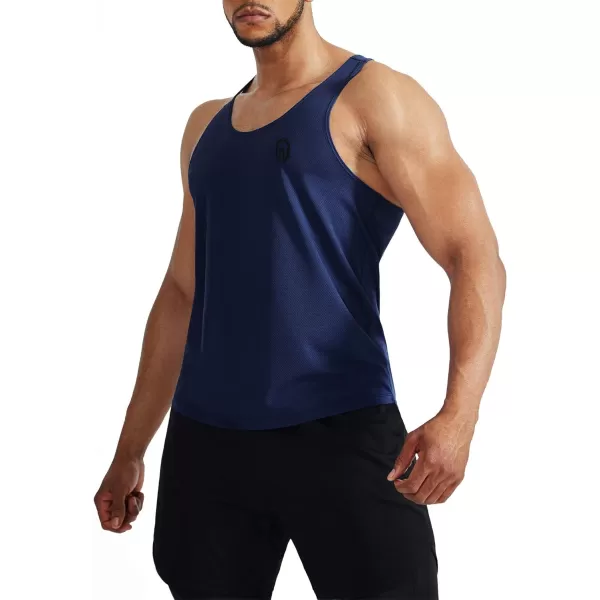 NELEUS Men's 3 Pack Workout Running Tank Top Sleeveless Gym Athletic Shirts