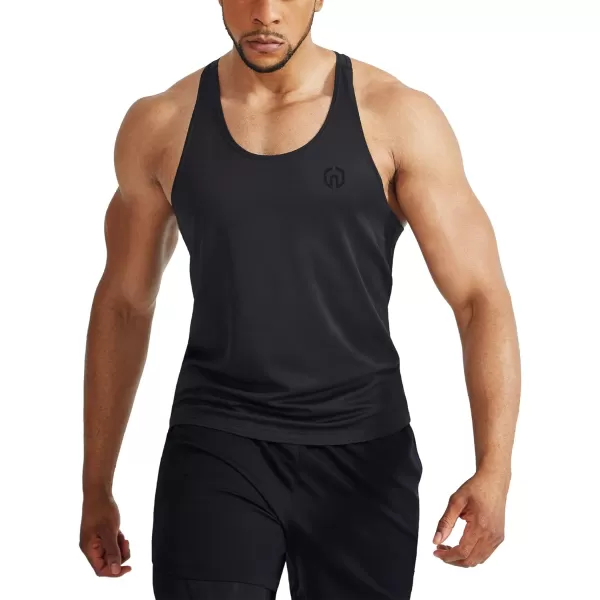 NELEUS Men's 3 Pack Workout Running Tank Top Sleeveless Gym Athletic Shirts
