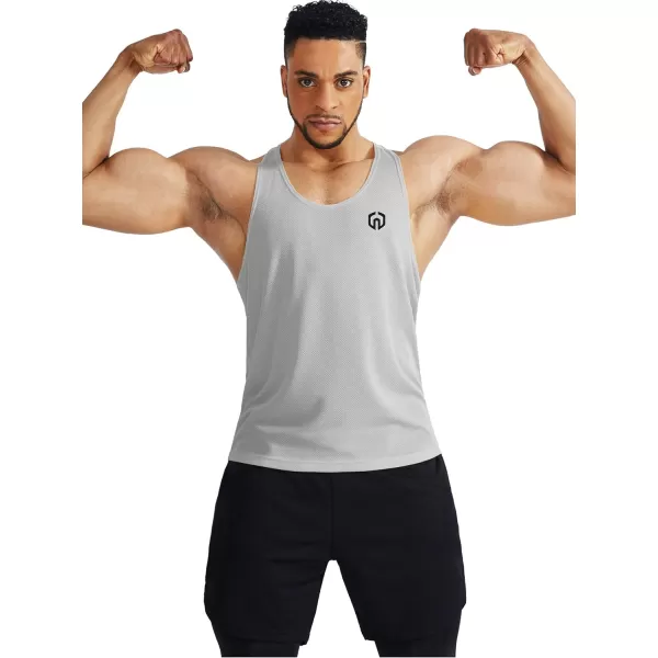 NELEUS Men's 3 Pack Workout Running Tank Top Sleeveless Gym Athletic Shirts