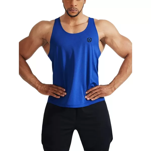 NELEUS Men's 3 Pack Workout Running Tank Top Sleeveless Gym Athletic Shirts