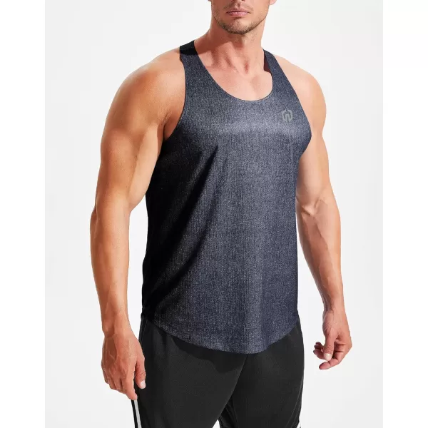 NELEUS Men's 3 Pack Workout Running Tank Top Sleeveless Gym Athletic Shirts