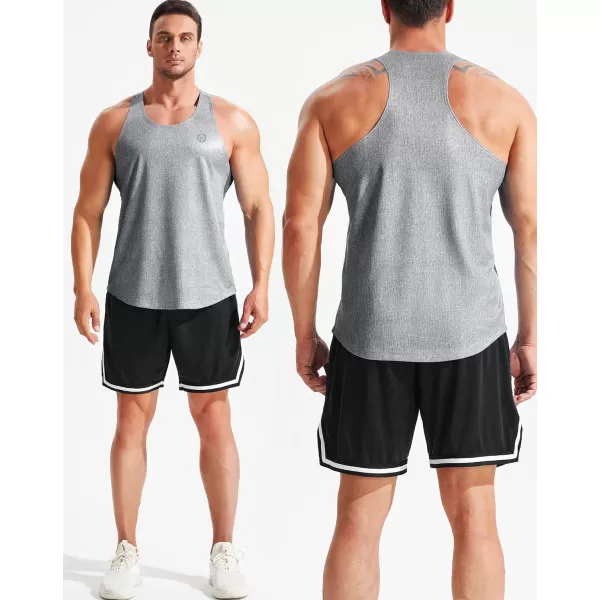 NELEUS Men's 3 Pack Workout Running Tank Top Sleeveless Gym Athletic Shirts