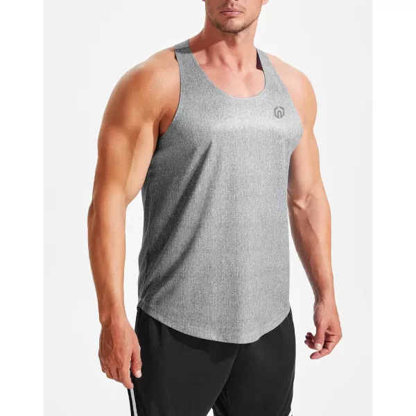 NELEUS Men's 3 Pack Workout Running Tank Top Sleeveless Gym Athletic Shirts